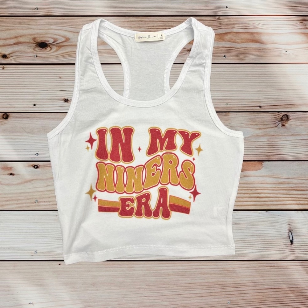 In My Niners Era Cropped Tank Top | San francisco Niners